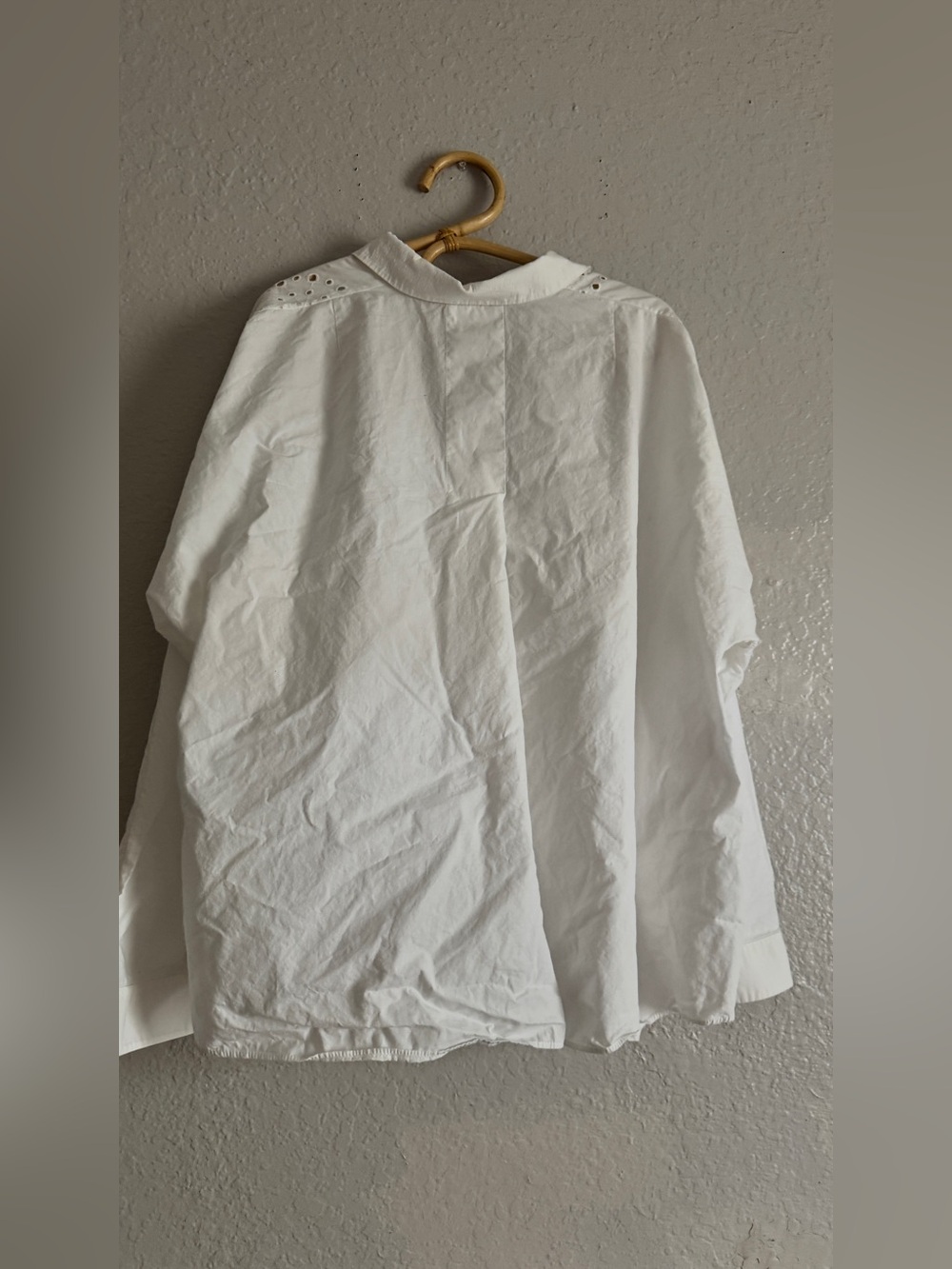 Akris punto Medallion Eyelet Embroidered
Blouse - Picture 4 of 5
